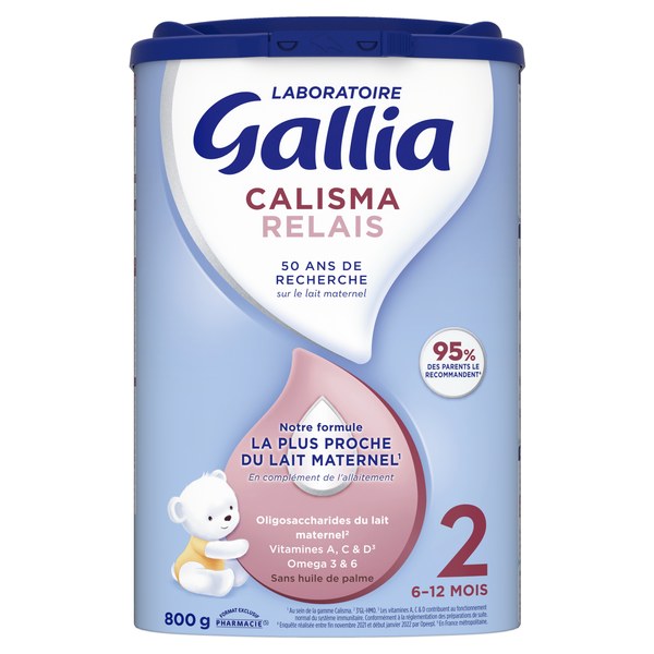 Gallia calisma relais 2e age 800 g