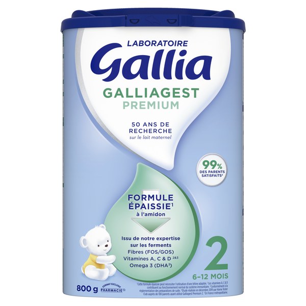Galliagest 2age lait poudre 800 g