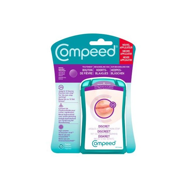Compeed patch bouton fievr 15
