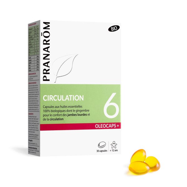 Oleocaps 6 circulation caps 30