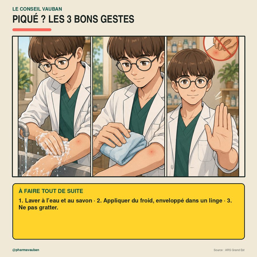 Le moustique tigre n'a pas besoin d'une piscine : une soucoupe, un seau ou un arrosoir avec un fond d'eau lui suffisent pour se développer. Le bon réflexe, une fois par semaine : vider les soucoupes, retourner les seaux et les arrosoirs, vérifier les gouttières. — image 6 sur 8