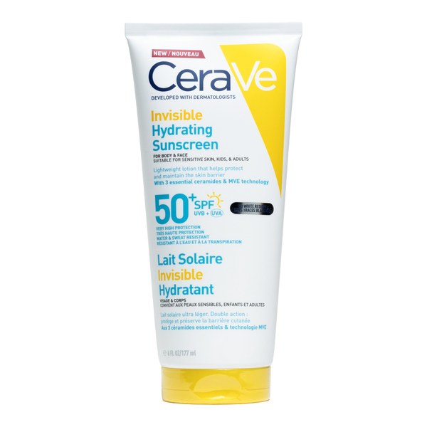 CeraVe lait solaire invisible hydratant SPF 50+