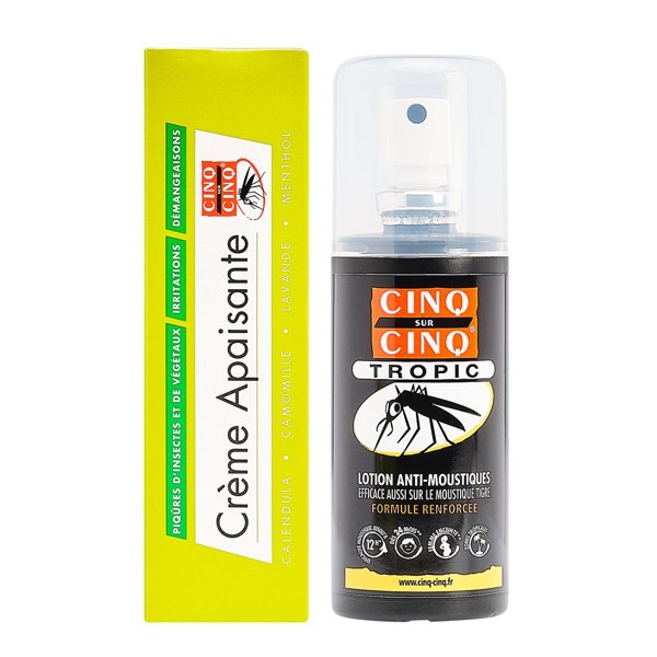 Cinq/cinq kit tropic 75 ml+cr apais